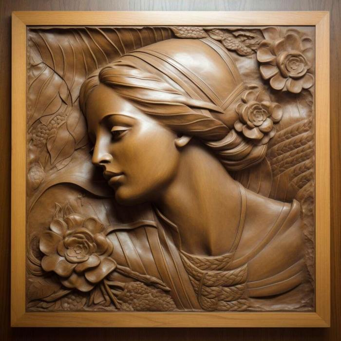 نموذج ثلاثي الأبعاد لآلة CNC 3D Art 